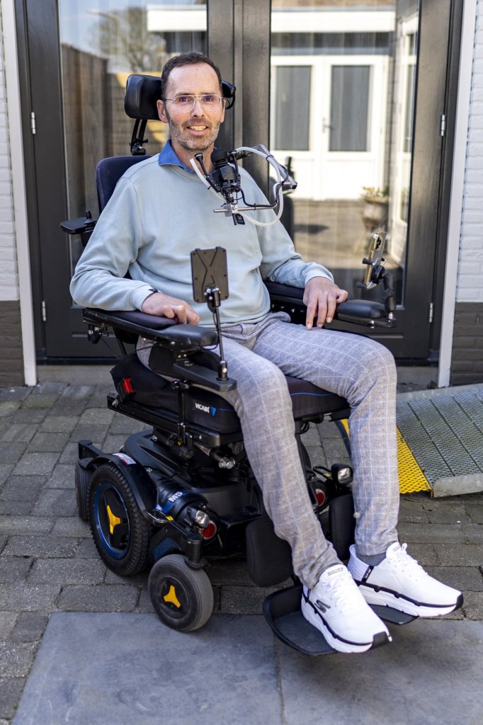 "Even uit bed springen is er niet meer bij."